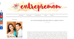 Desktop Screenshot of entrepremom.info